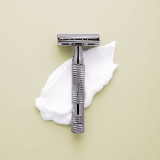 Stainless Steel 2C Double Edge Safety Razor