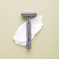 Stainless Steel 2C Double Edge Safety Razor