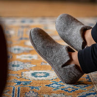 Carlyle Adult Wool Slippers *XS Only*