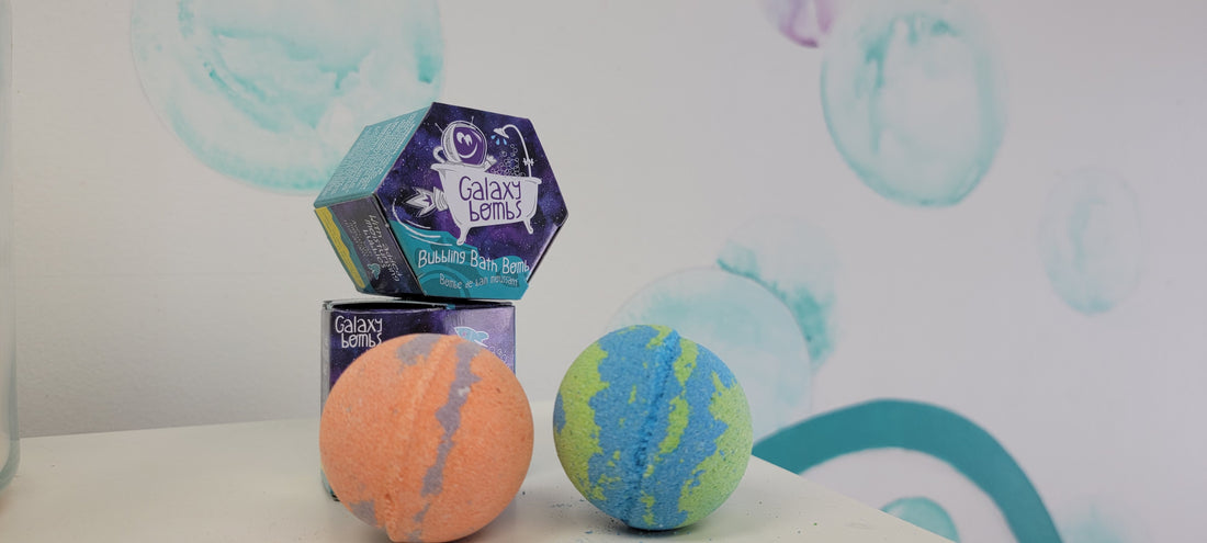 Galaxy Bubbling Bath Bombs