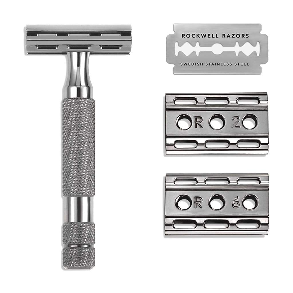 Stainless Steel 6C Double Edge Safety Razor