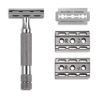 Stainless Steel 6C Double Edge Safety Razor