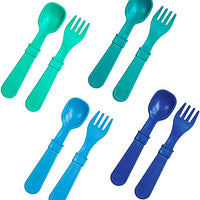 Utensil Set - 4 Forks & 4 Spoons
