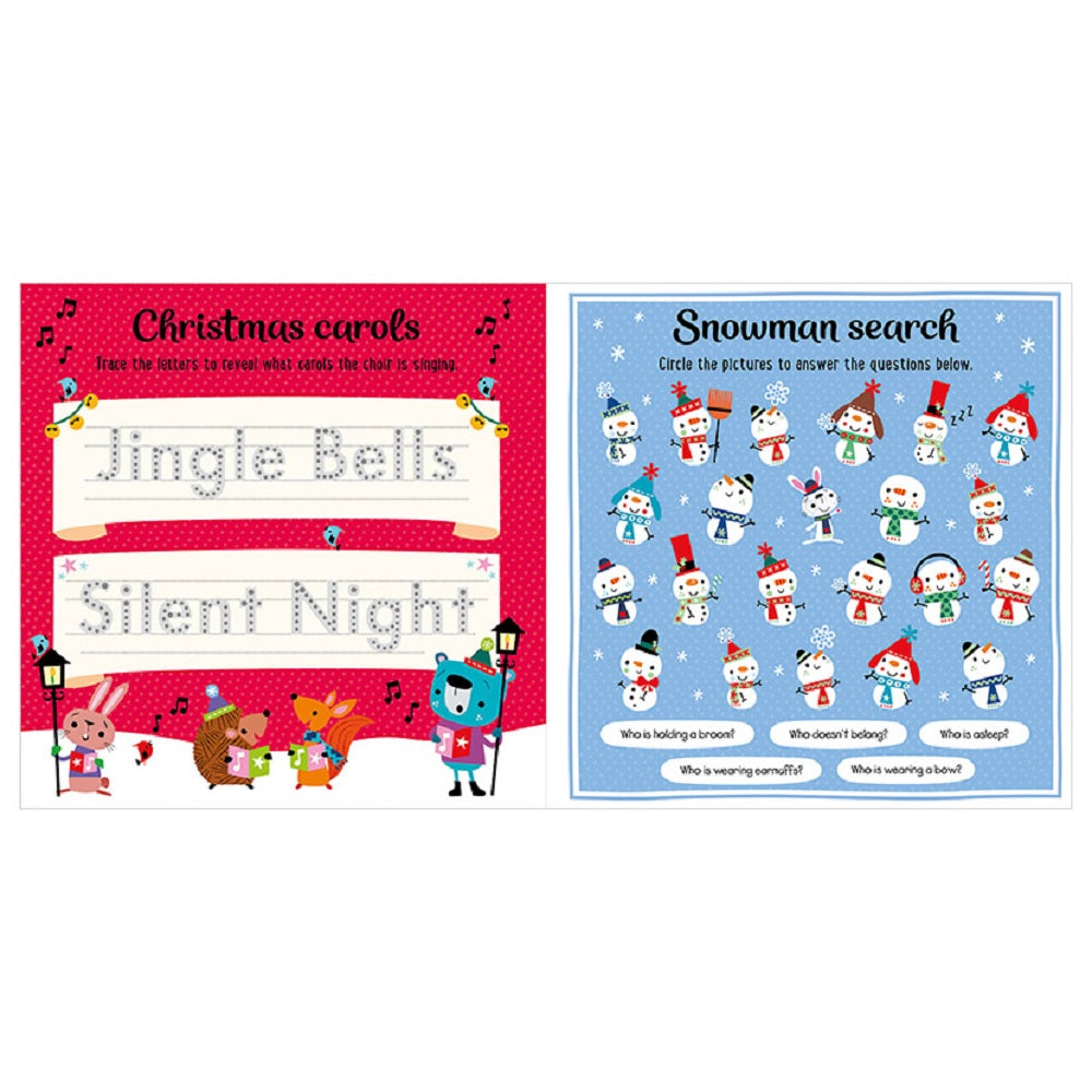 Balloon Stickers Christmas Activity Book
