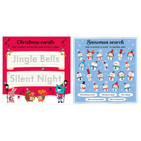 Balloon Stickers Christmas Activity Book