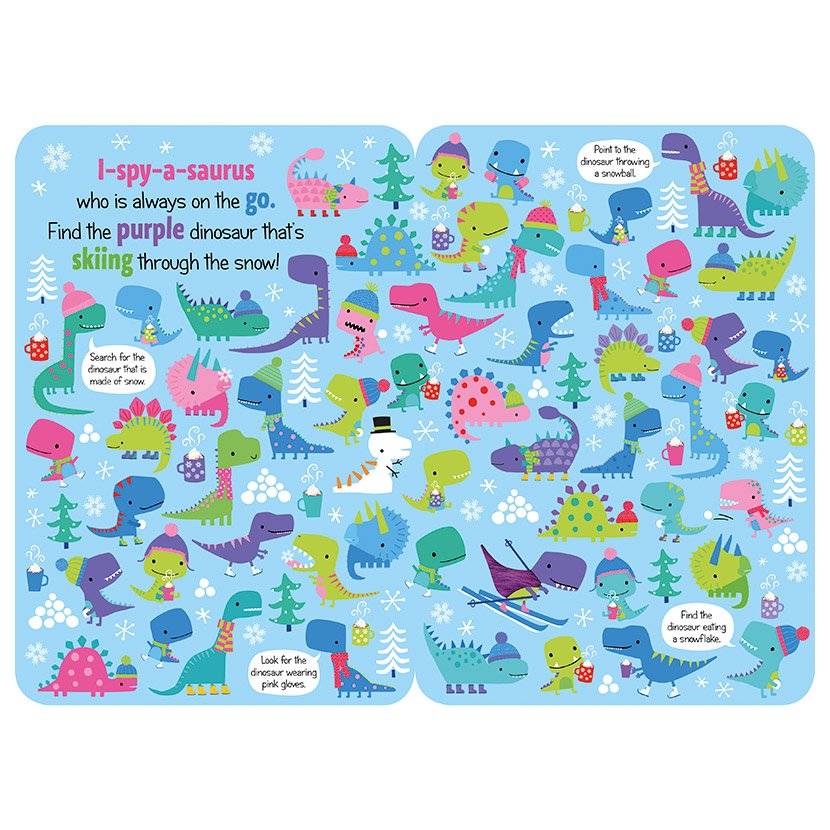 I Spy a Saurus Look Book