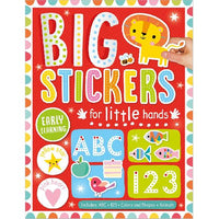 Red Big Stickers for Little Hands Activity Book
