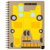 Cardboard Builder On the Farm Activity Book