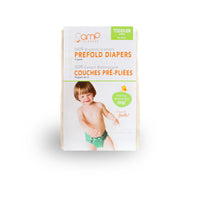Organic Cotton Prefolds for Cloth Diapers