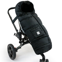 Evolution Stroller Blanket in Plush Black | The Baby FootPrint
