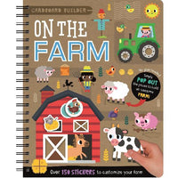 Cardboard Builder On the Farm Activity Book