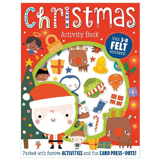 Christmas Activity Book : Felt Stickers