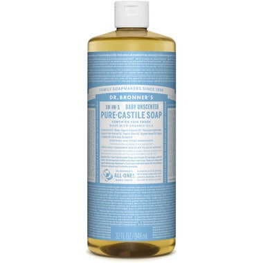 Pure Castile Liquid Soap — Unscented