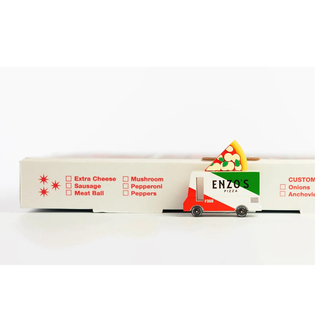 Wooden Toy Candy Vans