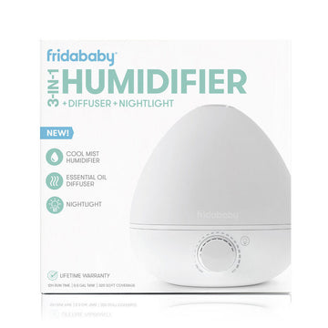 Humdifier, Diffuser + Nightlight