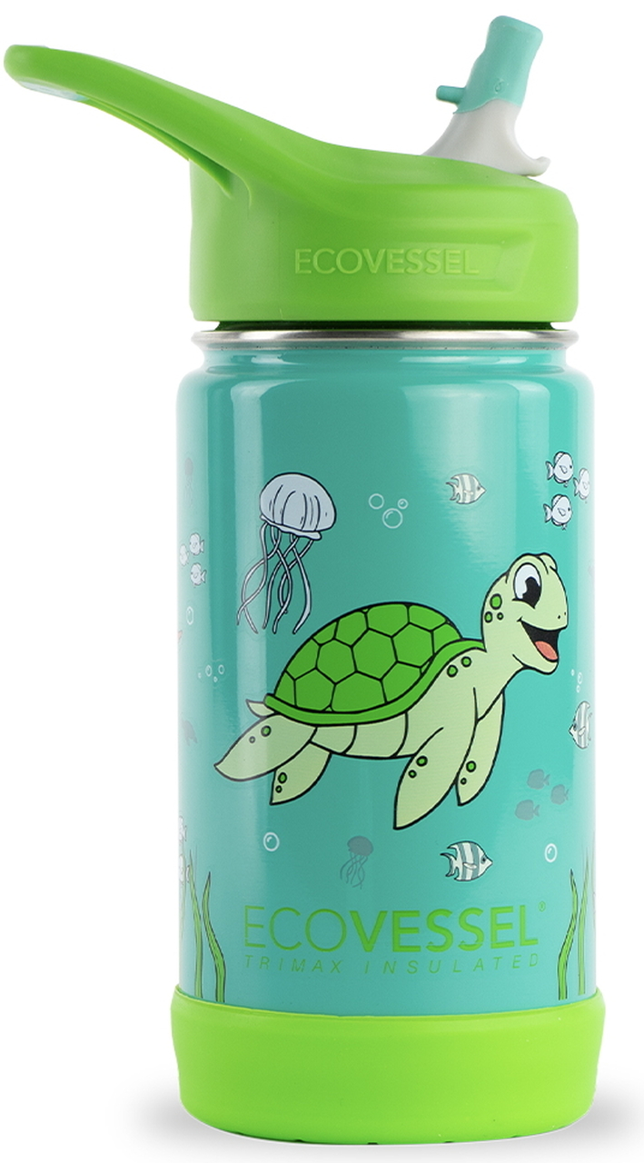 The Frost Insulated Stainless Steel Straw Bottle 12oz