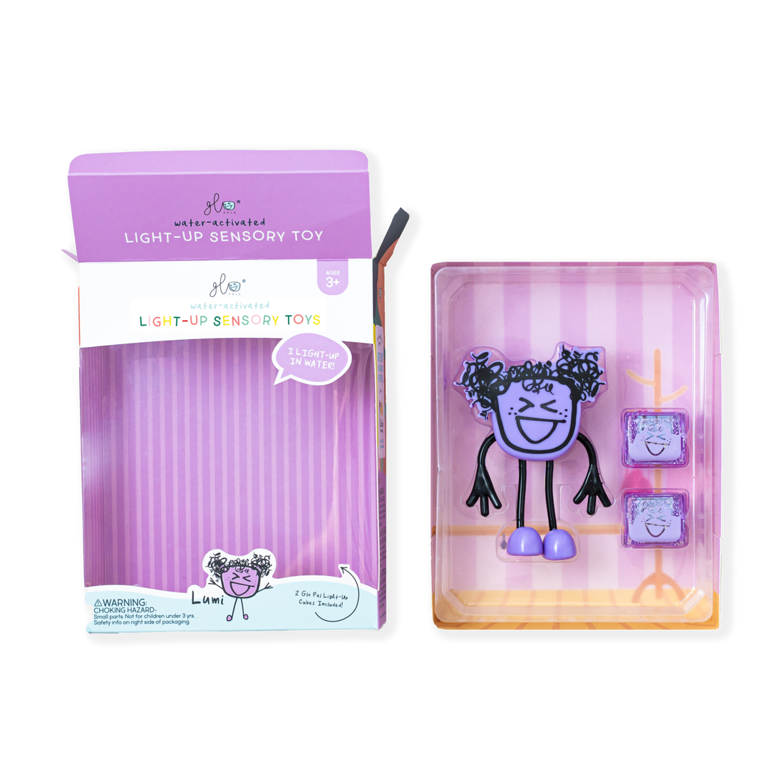 GloPals Character & 2 Cube set