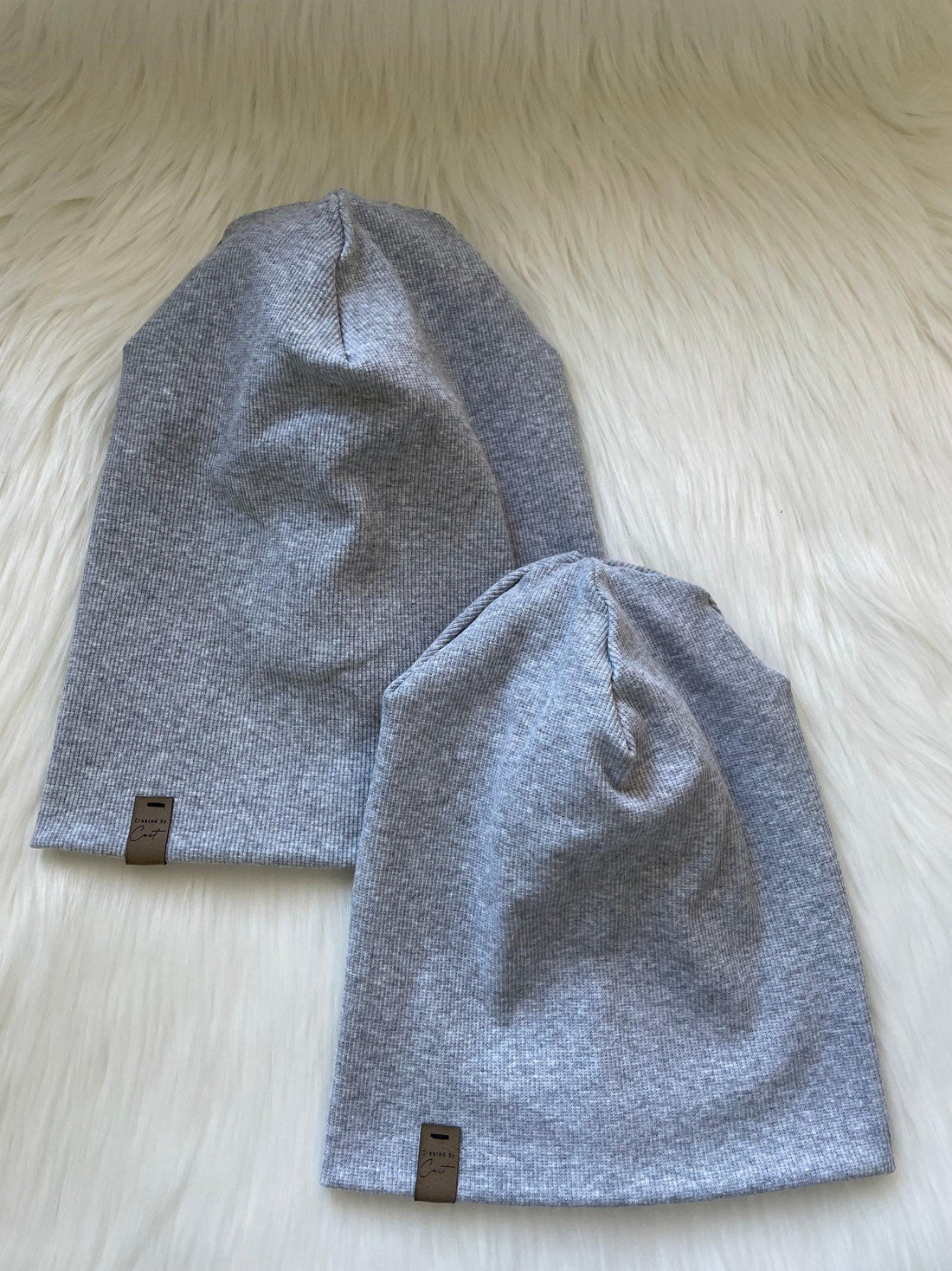 Waffle Knit Slouchy Beanie