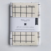 Tea Towel & Sponge Cloth Gift Set