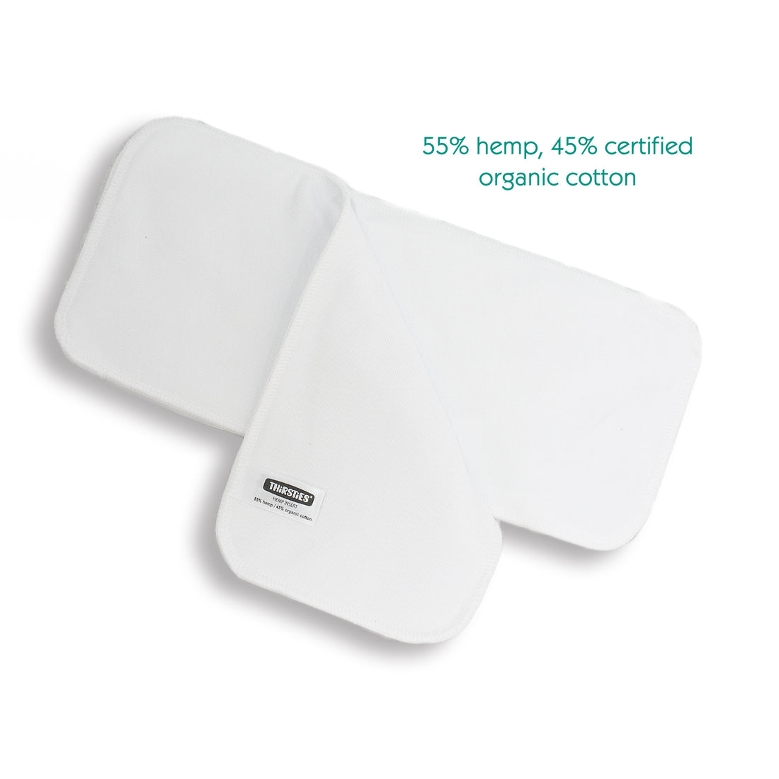 Hemp Insert for Cloth Diapers 2 pack