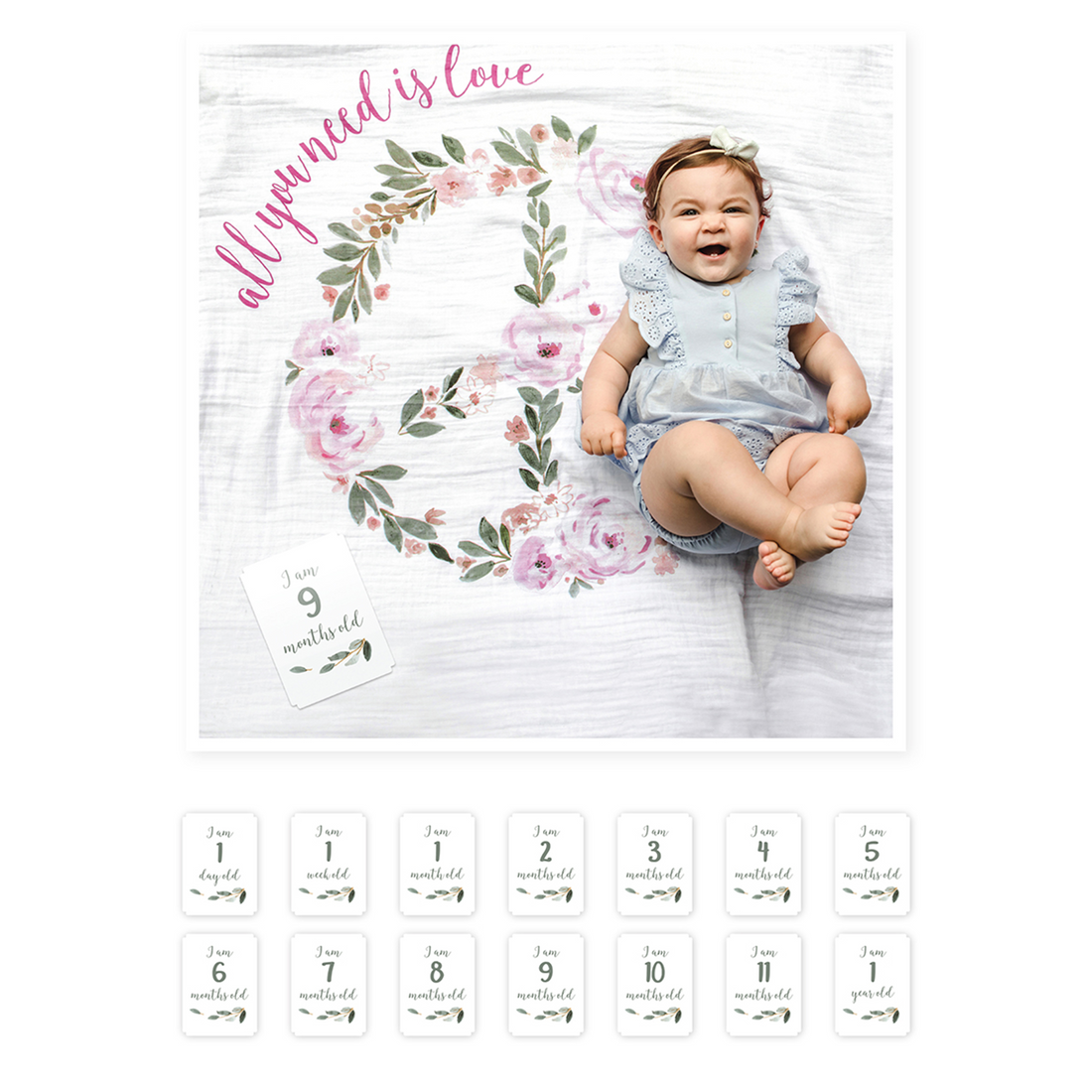 Baby's First Year Milestone Set
