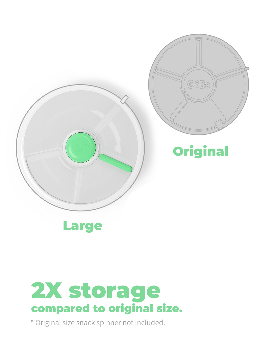 GoBe Large Snack Spinner