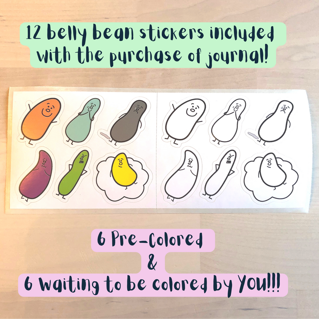 Giggly Beans - My Belly Beans Journal