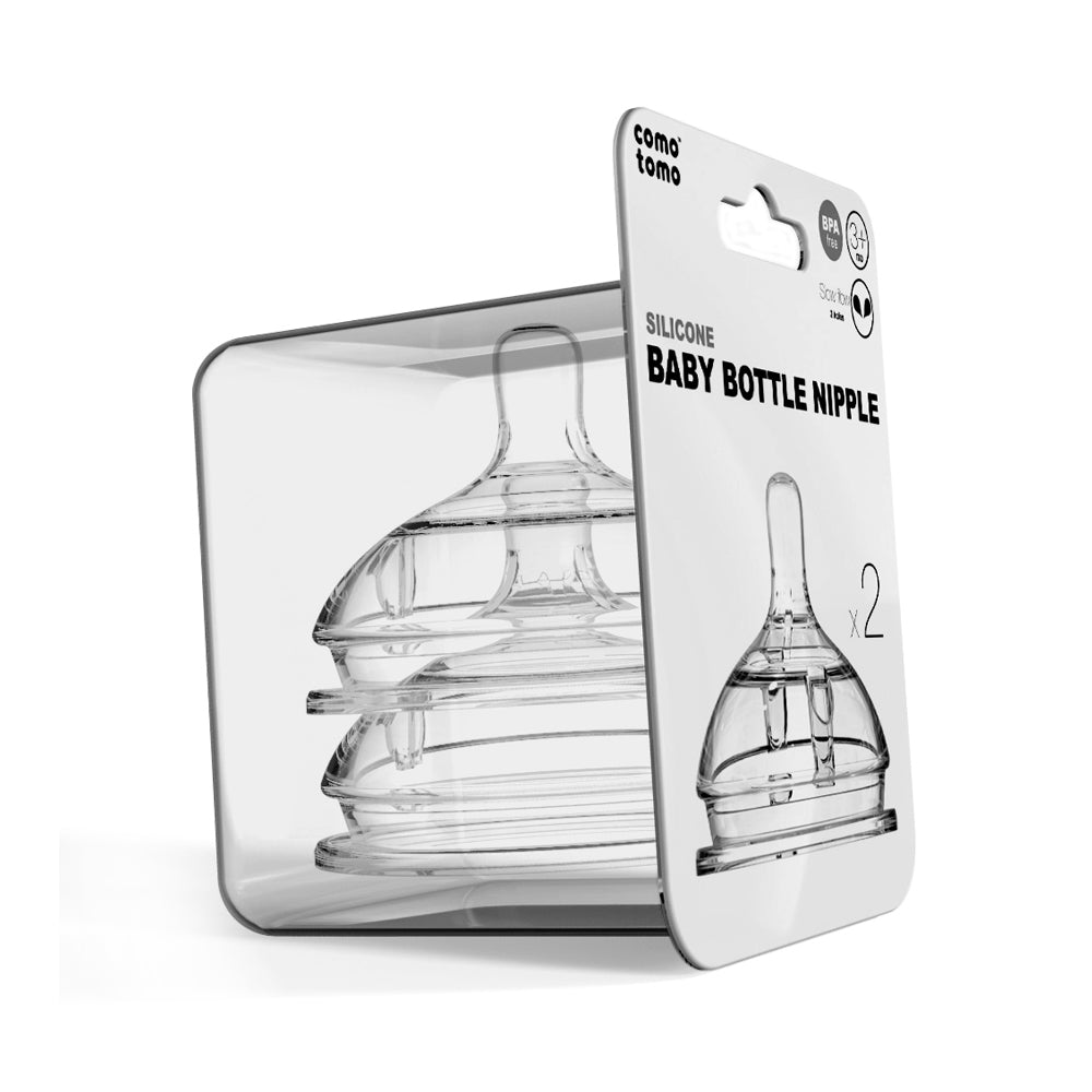 Replacement Soft Hygienic Silicone Bottle Nipples