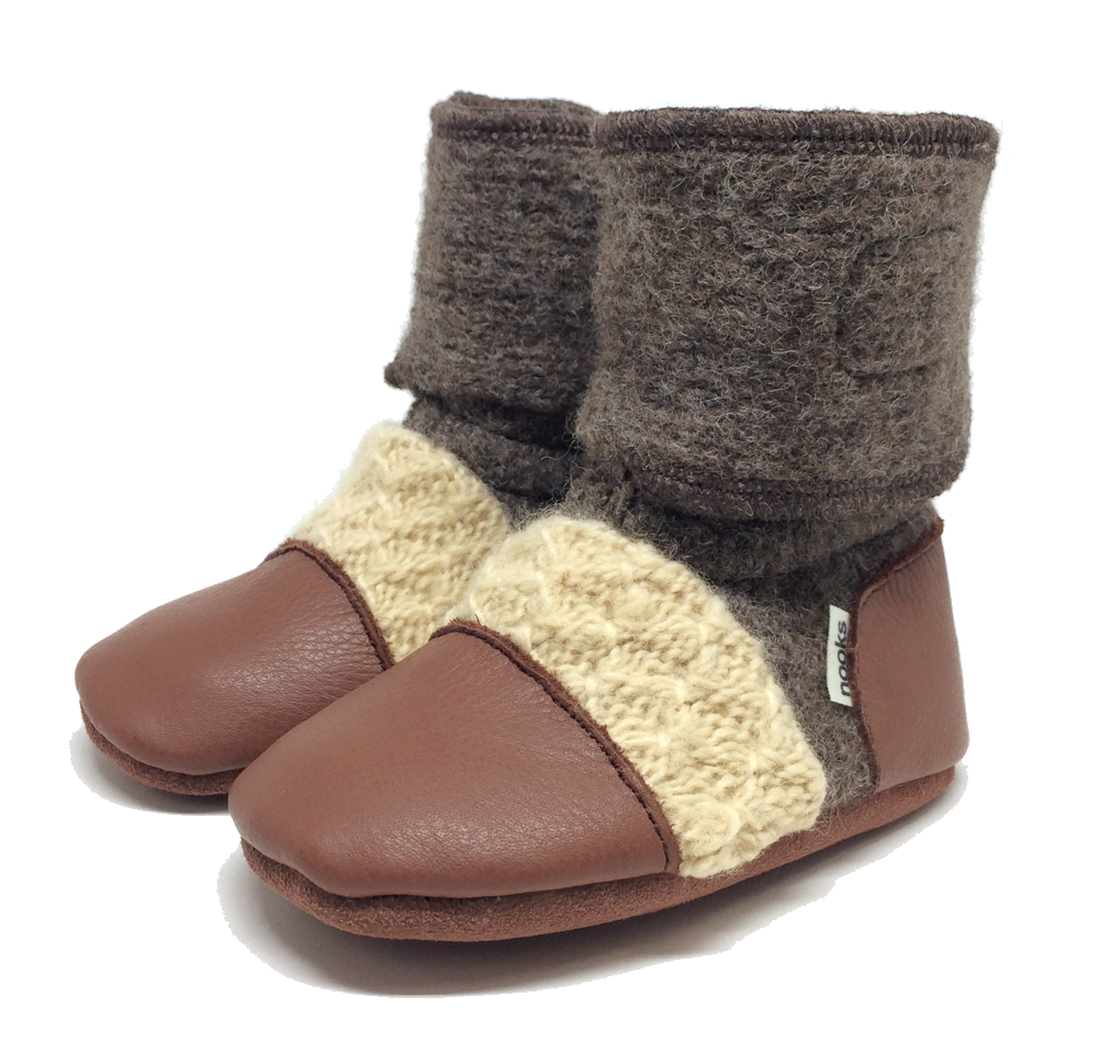 Felt Wool Booties