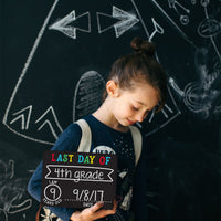 First & Last Day Chalkboards Set