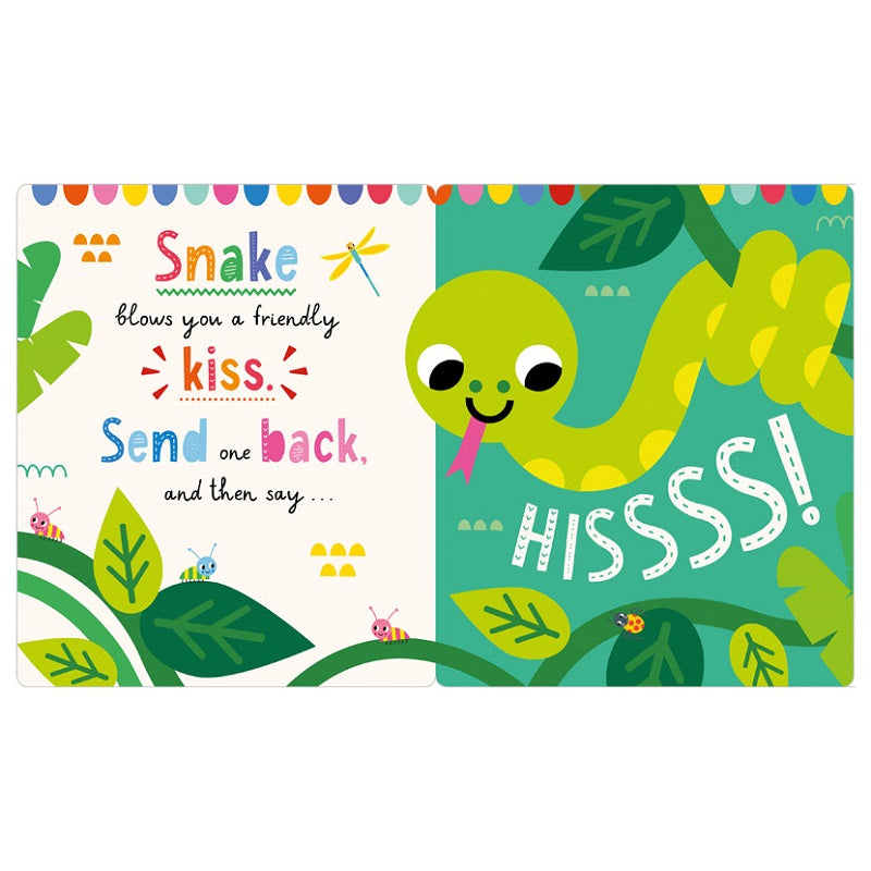 Peek & Roar Board Book