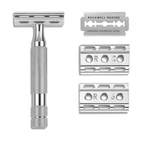 Stainless Steel 6C Double Edge Safety Razor