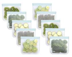 Lay Flat Lunch Bags - 10 Pack