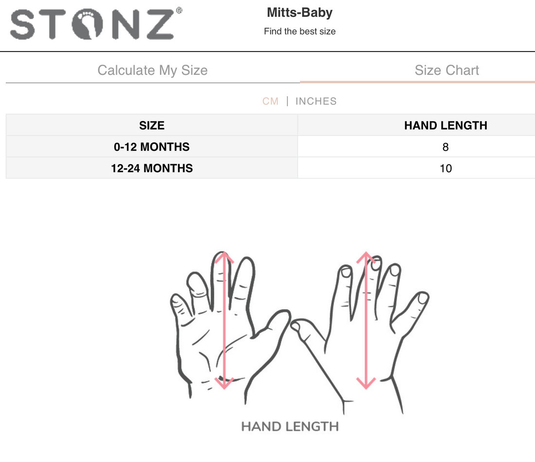 Stonz Baby Mitts