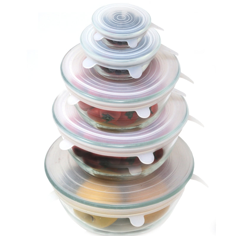 Reusable Silicone Stretch Lids