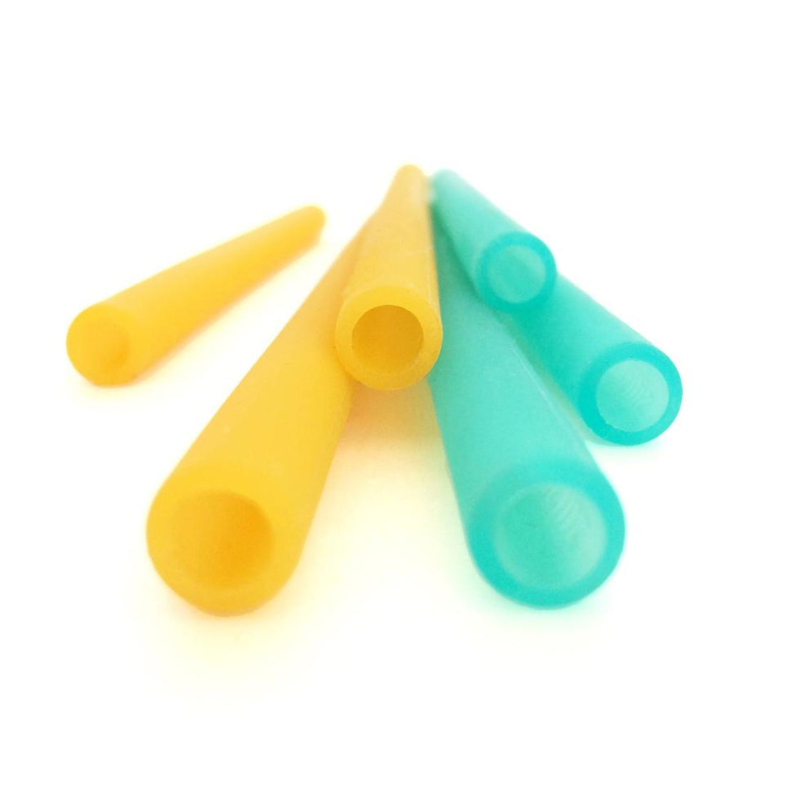 Silicone Reusable Straws Multi Sizes