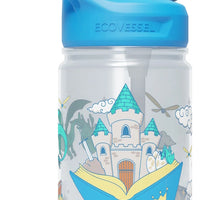The SPLASH Kids Tritan Water Bottle with Straw Top 12oz