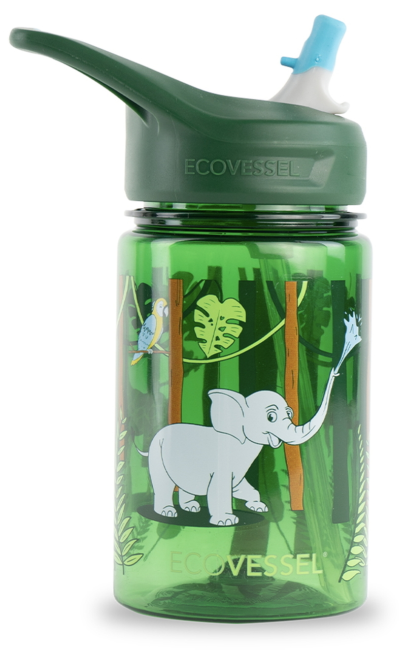 The SPLASH Kids Tritan Water Bottle with Straw Top 12oz