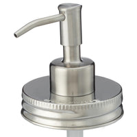 Mason Jar Stainless Steel Soap Dispenser Pump