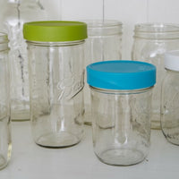 Wide Mouth Mason Jar Storage Lid