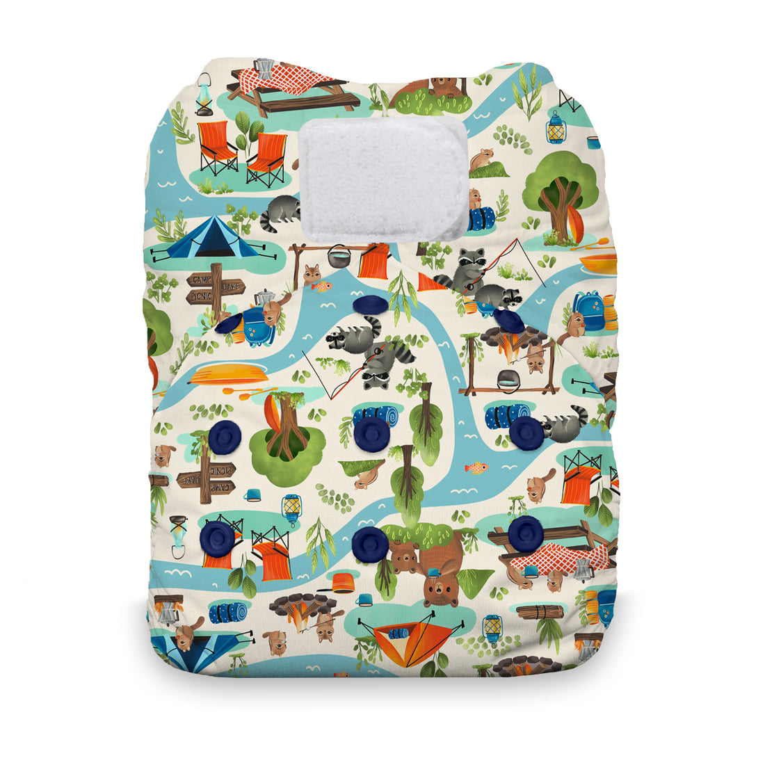 Natural One Size All in One Cloth Diaper