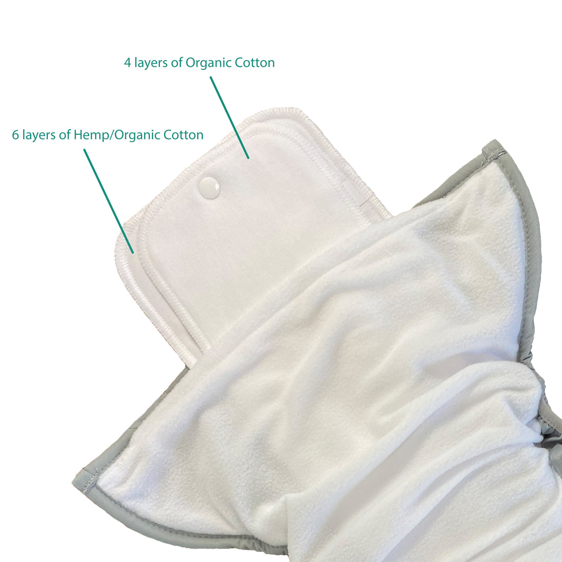 X-Large Snap Pocket Cloth Diaper