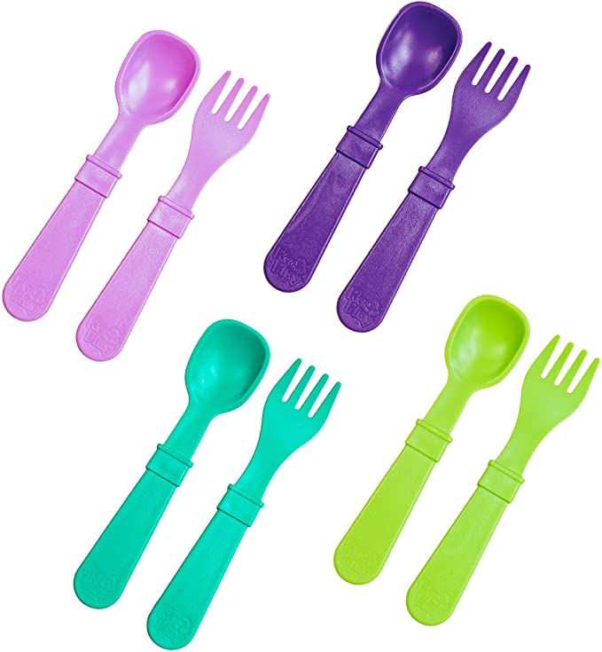 Utensil Set - 4 Forks & 4 Spoons