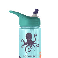 The SPLASH Kids Tritan Water Bottle with Straw Top 12oz