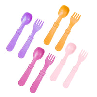 Utensil Set - 4 Forks & 4 Spoons