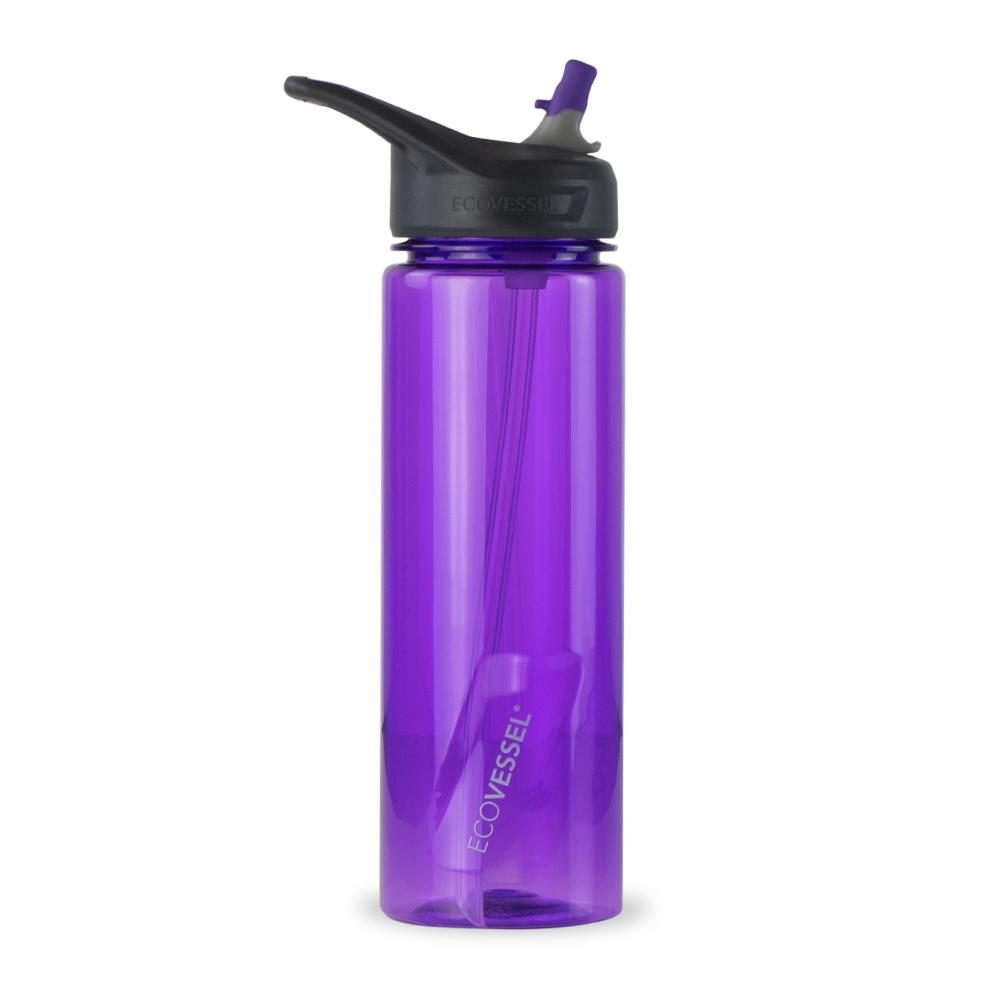 Wave Sports Water Bottle with Silicone Straw