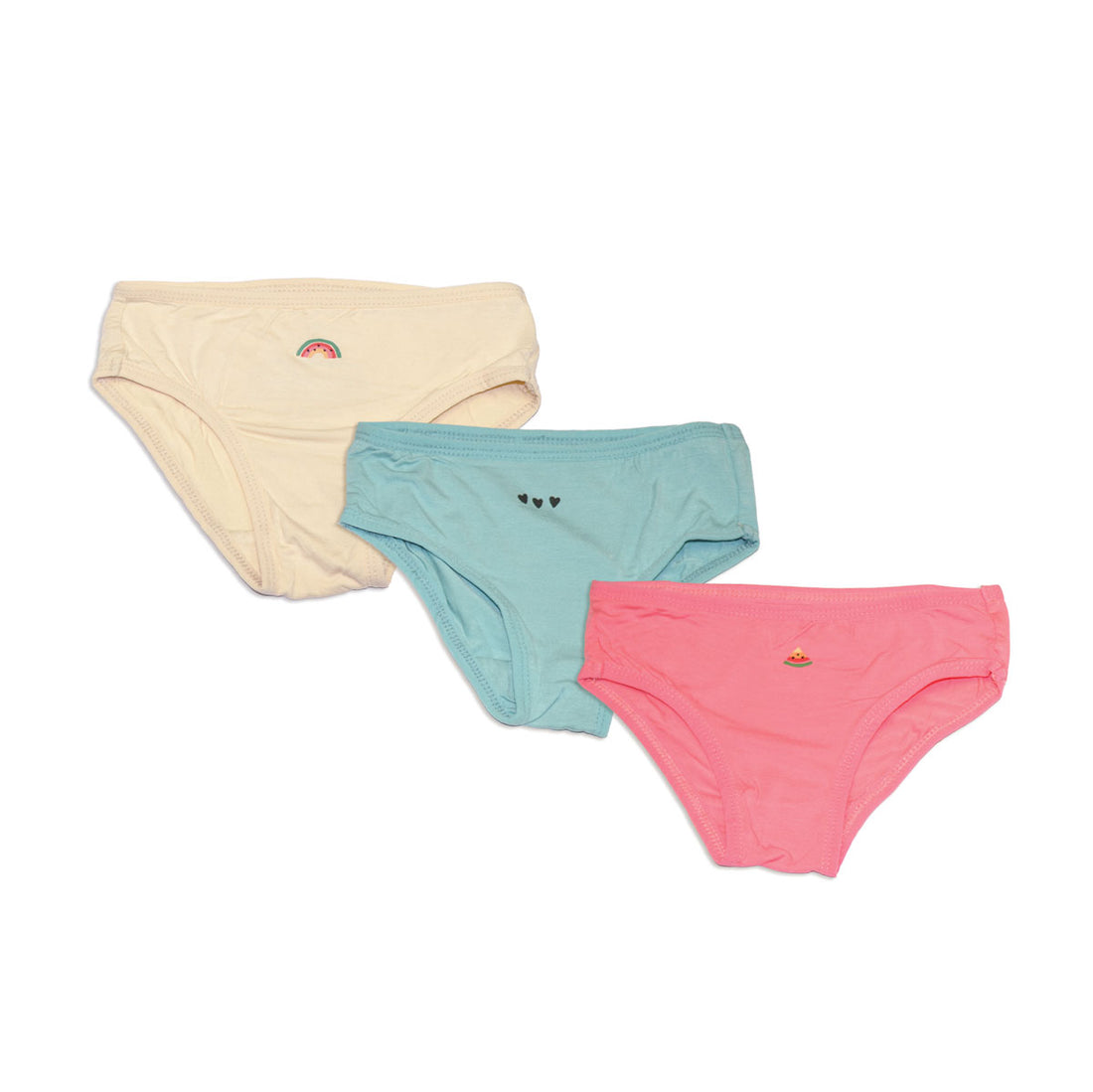 Bamboo Girls Bikini Underwear - 3 Pack