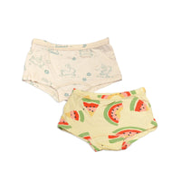 Bamboo Girls Boyshort Underwear - 2 Pack