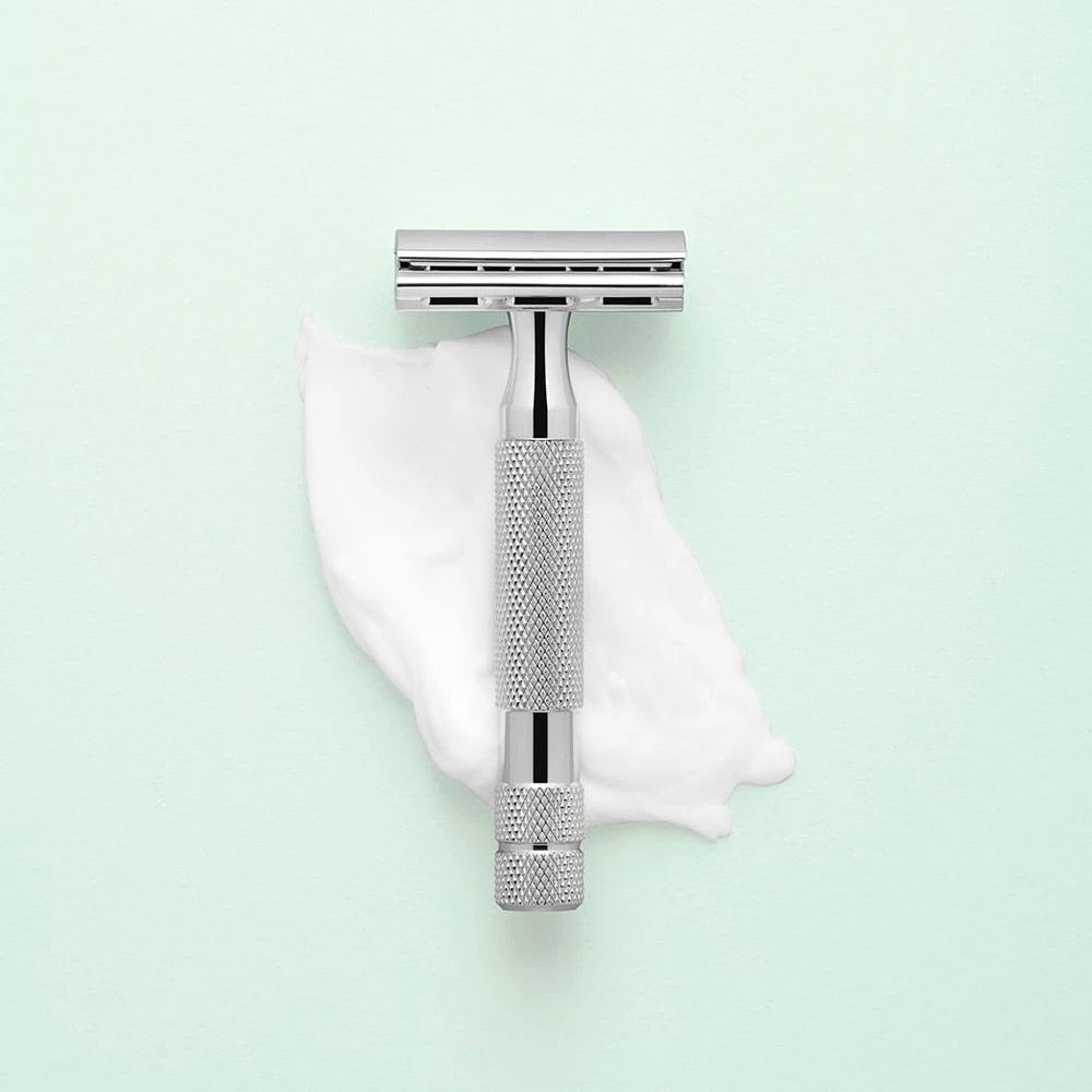 Stainless Steel 6C Double Edge Safety Razor