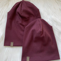 Waffle Knit Slouchy Beanie
